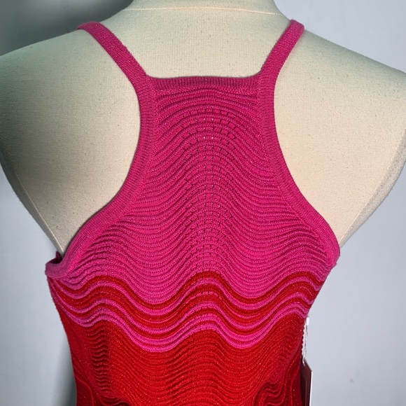 Torn by Ronny Kobo size M The Hope Dress NWT knit multi colors metallic threads - Picture 13 of 16